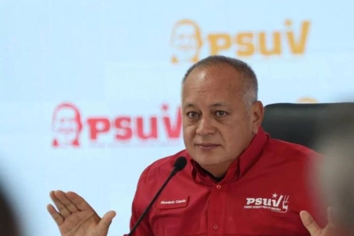 Diosdado Cabello PSUV 26 agosto