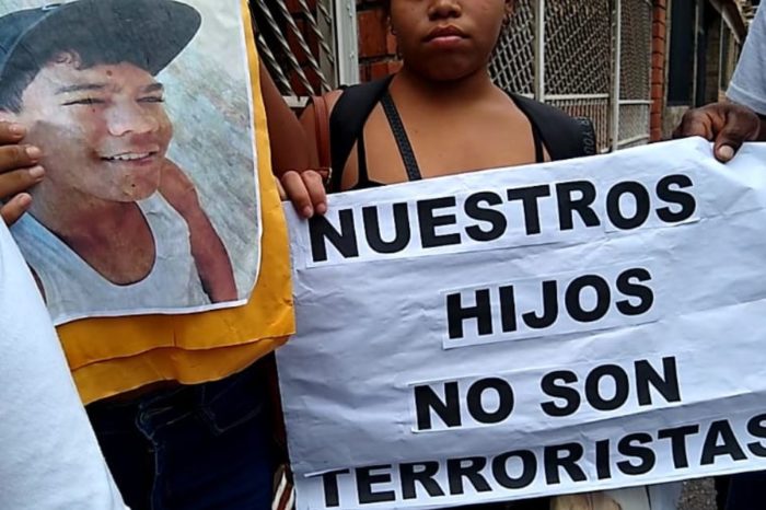 Adolescentes detenidos