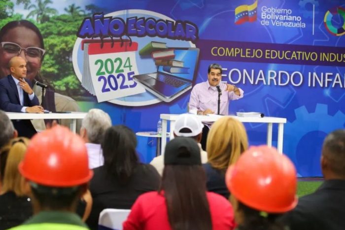 Nicolás Maduro Inicio de año escolar 2024 - 2025 matrícula