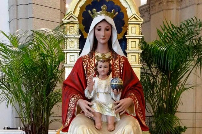 La visita de la Virgen de Coromoto a El Consejo en 1952