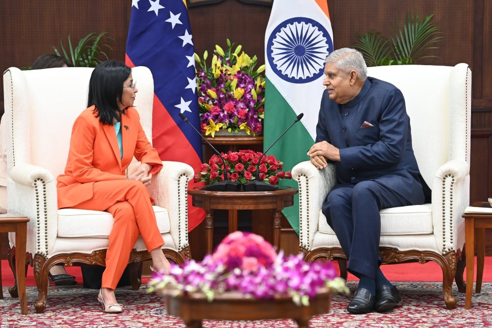 Delcy Rodríguez Jagdeep Dhankhar India