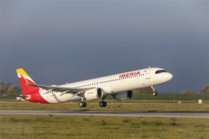 Nota empresarial Iberia vuelos