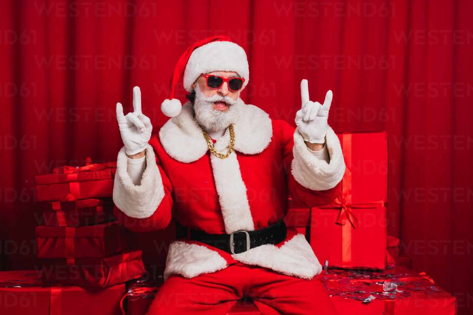 Santa moderno carta