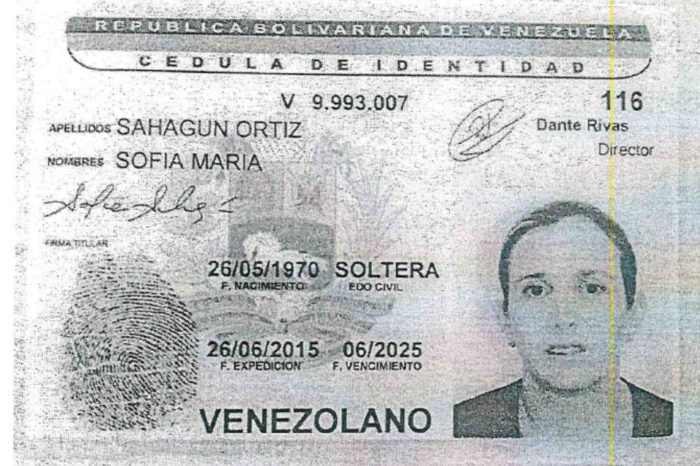 desaparación Sofía Sahagún