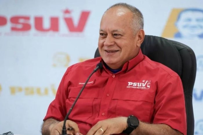 Diosdado Cabello 20 enero