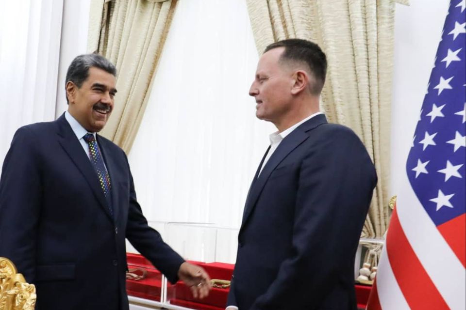 Maduro y Richard Grenell