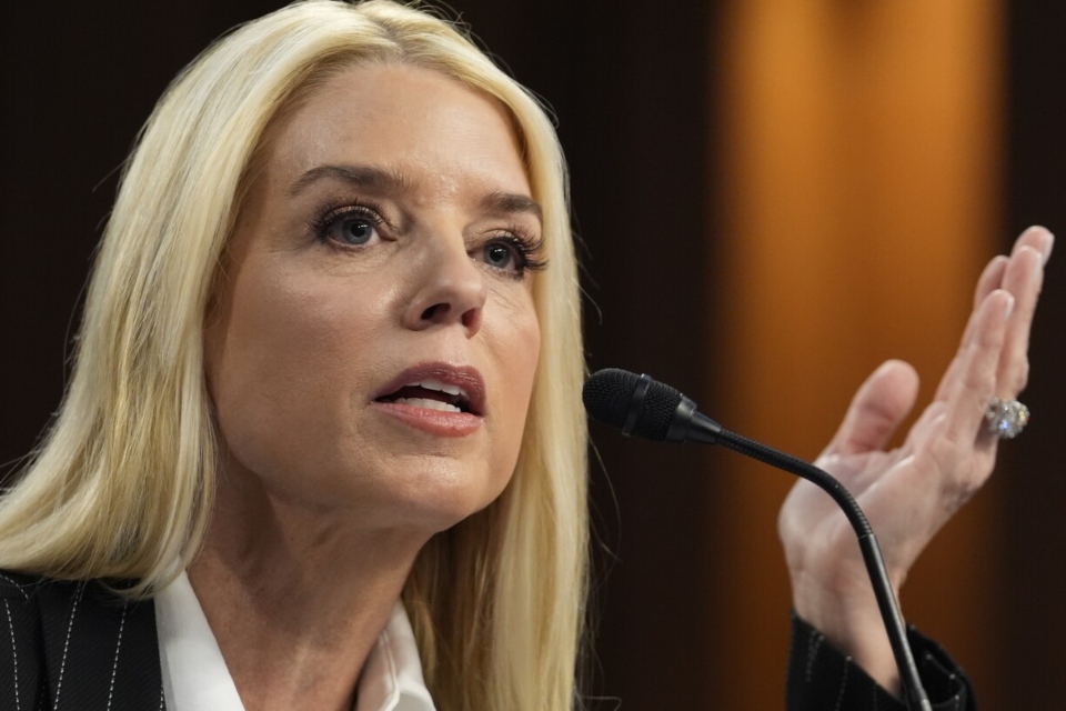 Fiscal Pam Bondi EEUU Nueva York tren de aragua