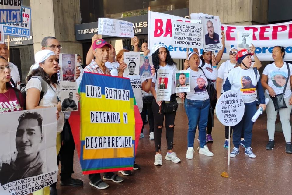 Presos políticos protesta