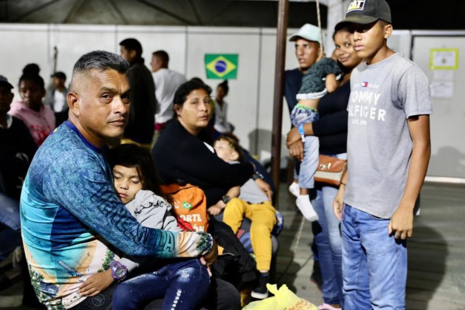 migrantes venezolanos en Brasil migración