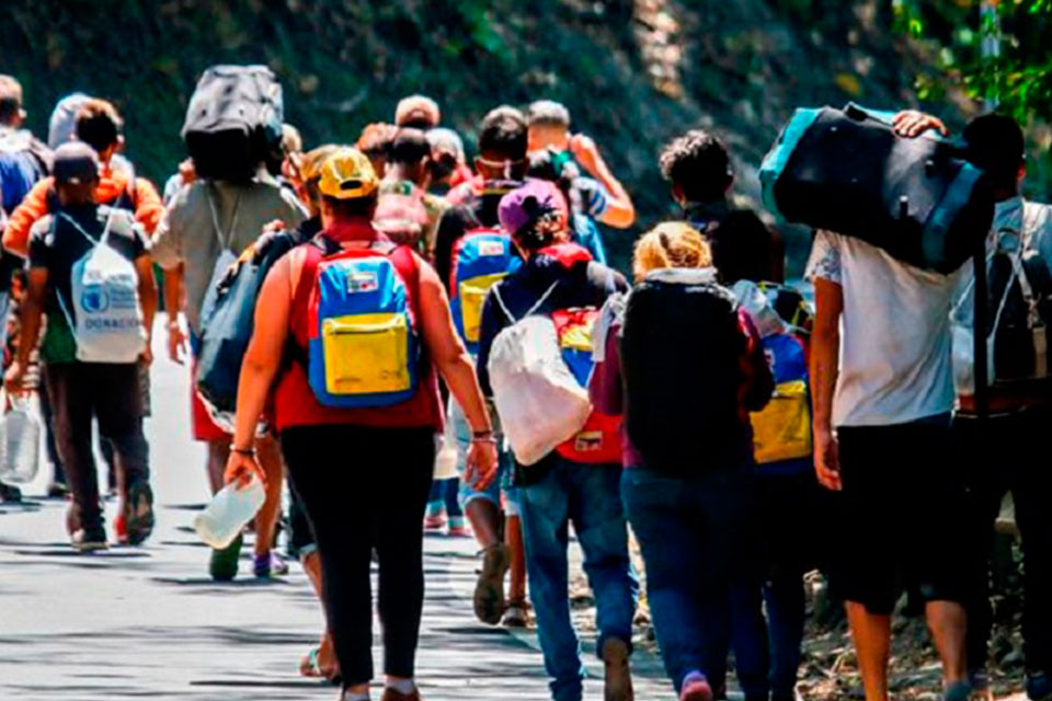 Migrantes venezolanos