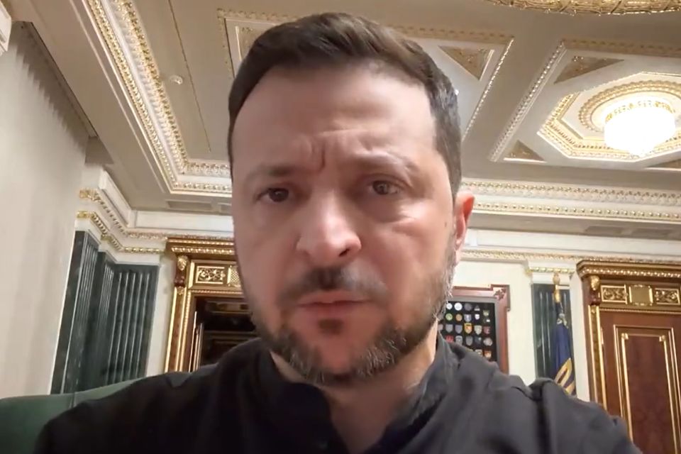 presidente de Ucrania, Volodímir Zelenski