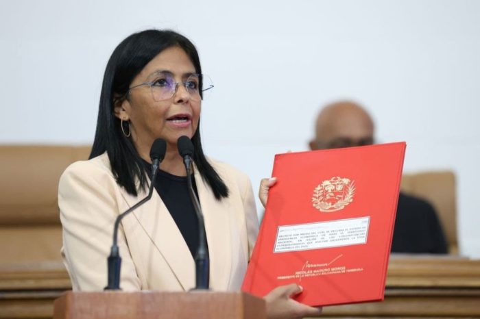 AN decreto de emrgencia económica