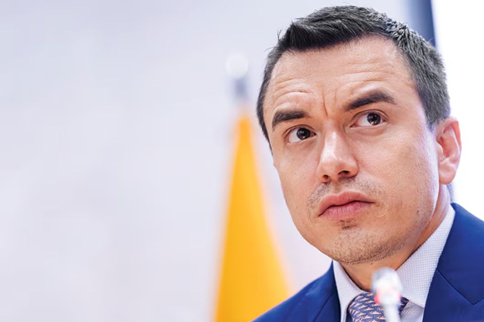 Ecuador Daniel Noboa presidente