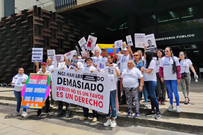 Protesta Presos políticos MP