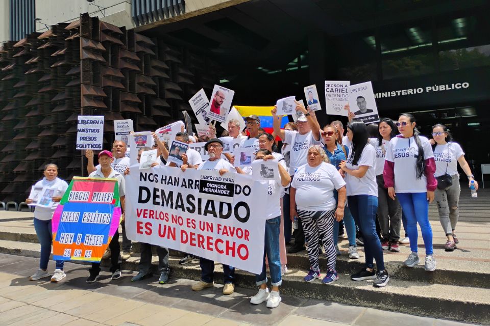 Protesta Presos políticos MP