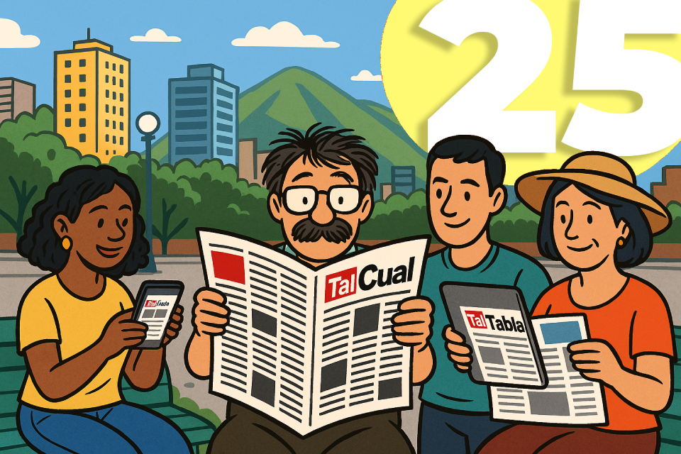 portada aniversario 25 talcual