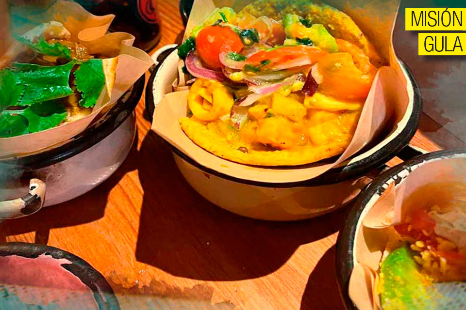 Arepa con aroma de mujer