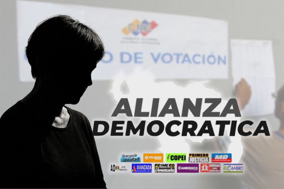 Alianza Democrática candidata off the record