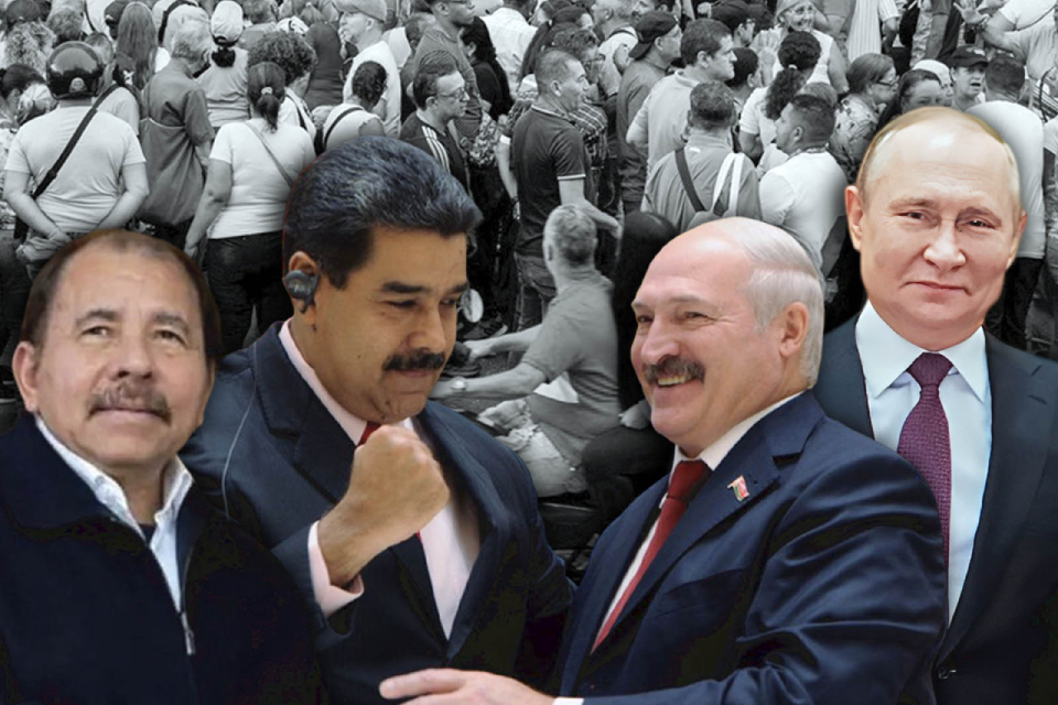Maduro Putin Lukashenko y Ortega elecciones
