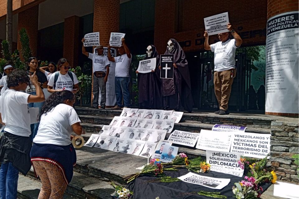 Protesta presos político México