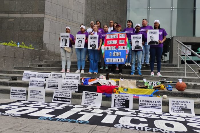 Protestas Adolescentes detenidos