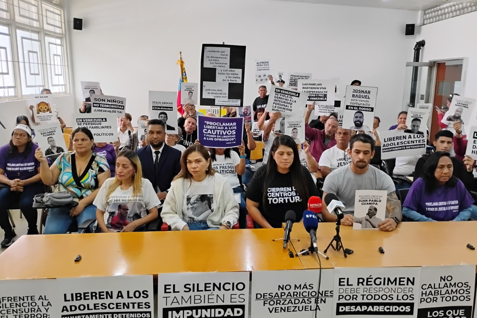 Familiares presos políticos Comité por la Libertad de Presos Políticos
