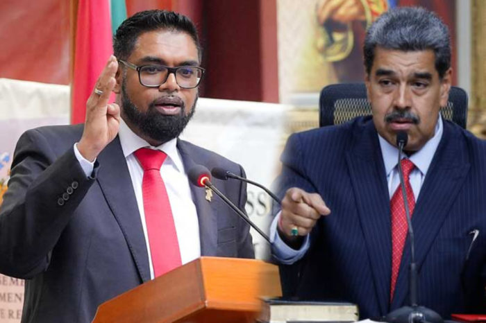 irfaan ali nicolás maduro guyana venezuela