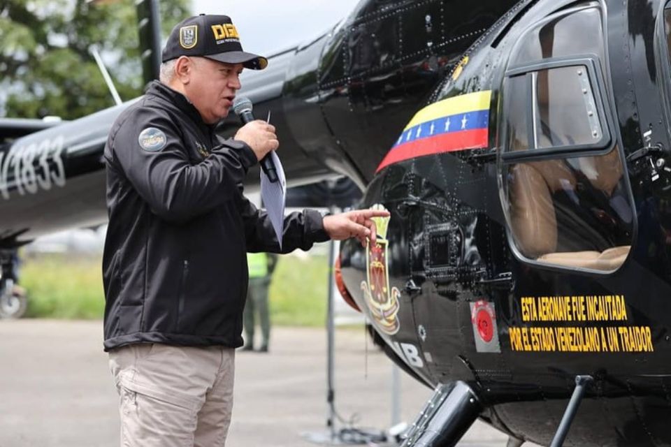 Diosdado Cabello helicópteros incautados