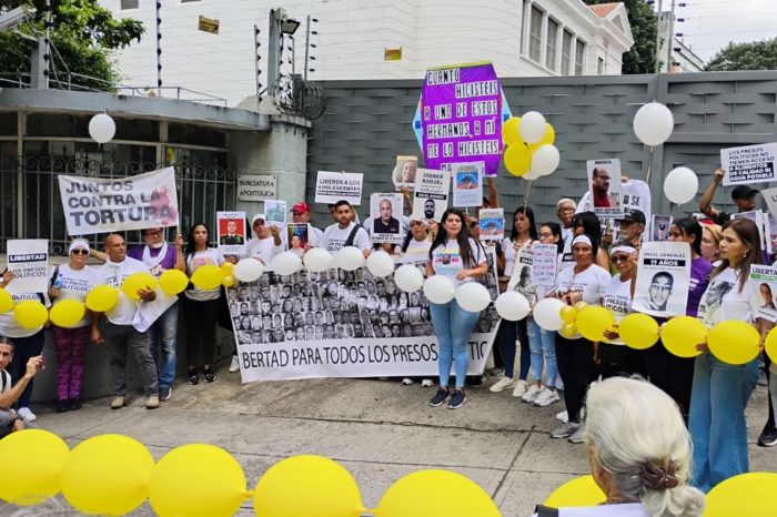 Protesta Presos políticos Nunciatura