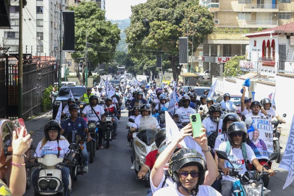 campaña electoral 2025 Gustavo Duque Chacao alcaldías