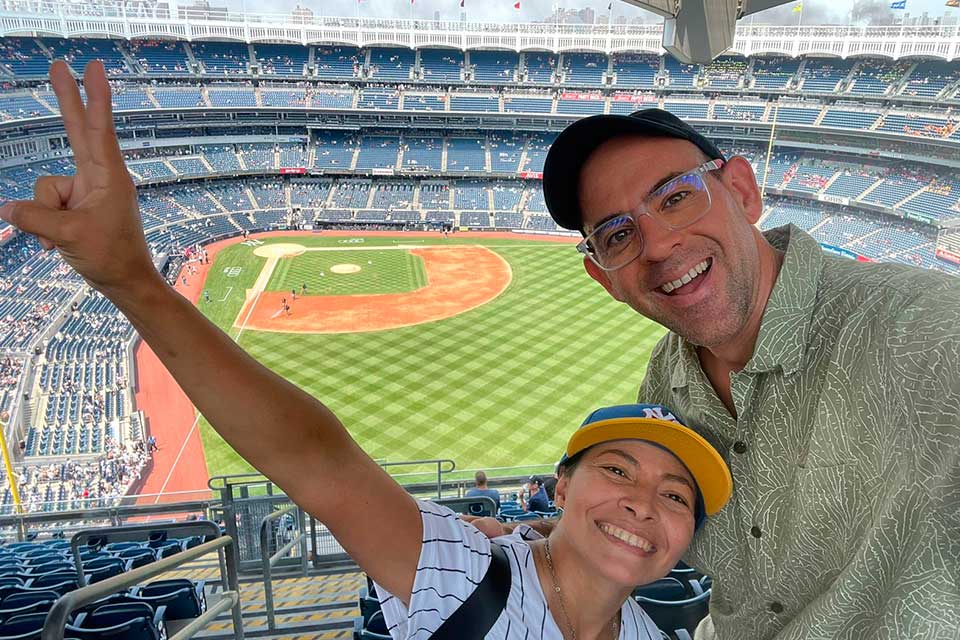 Los Yankees no juegan en cancha