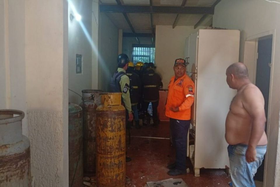 explosión bombona Guárico