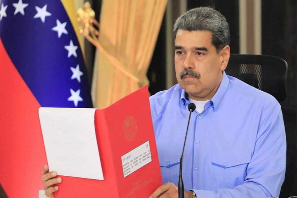 Nicolás Maduro decreto estado de conmoción exterior
