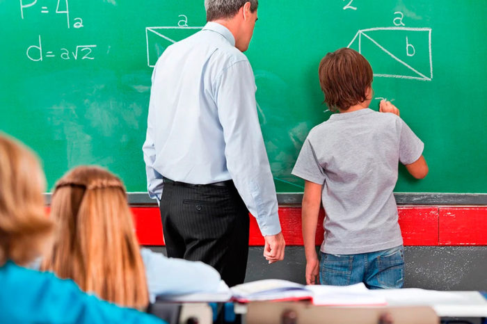 El profesor Martínez, el de matemáticas