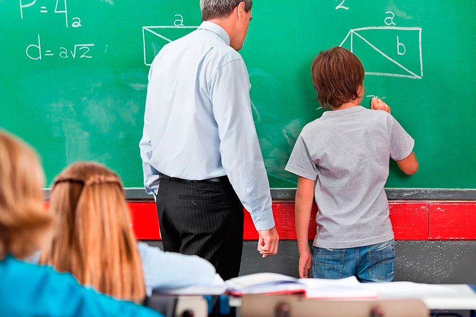 El profesor Martínez, el de matemáticas