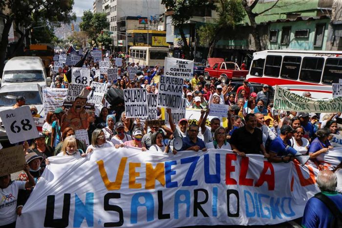 El falaz discurso obrerista de Maduro