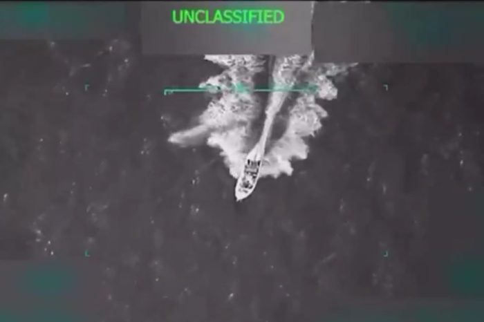 Video embarcación EEUU narcotráfico