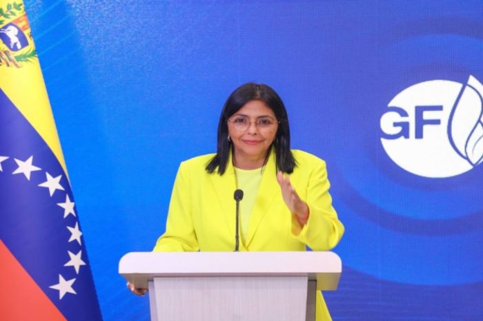 Delcy Rodríguez Foro Internacional del Gas