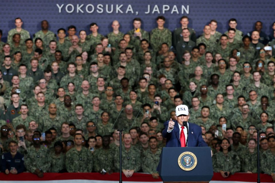 Donald Trump Japón