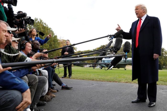 Donald Trump prensa