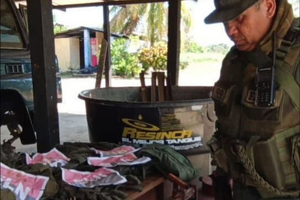 FAN campamentos ELN Fuerza Armada