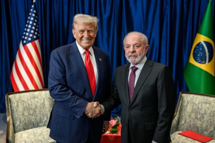 Lula da Silv a y Donald Trump