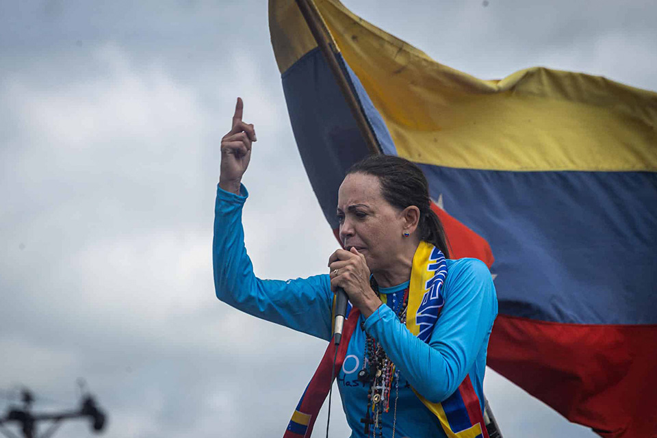 La paz de un nobel muy merecido / María CorinaMachado machado
