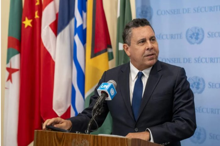 Samuel Moncada en la ONU