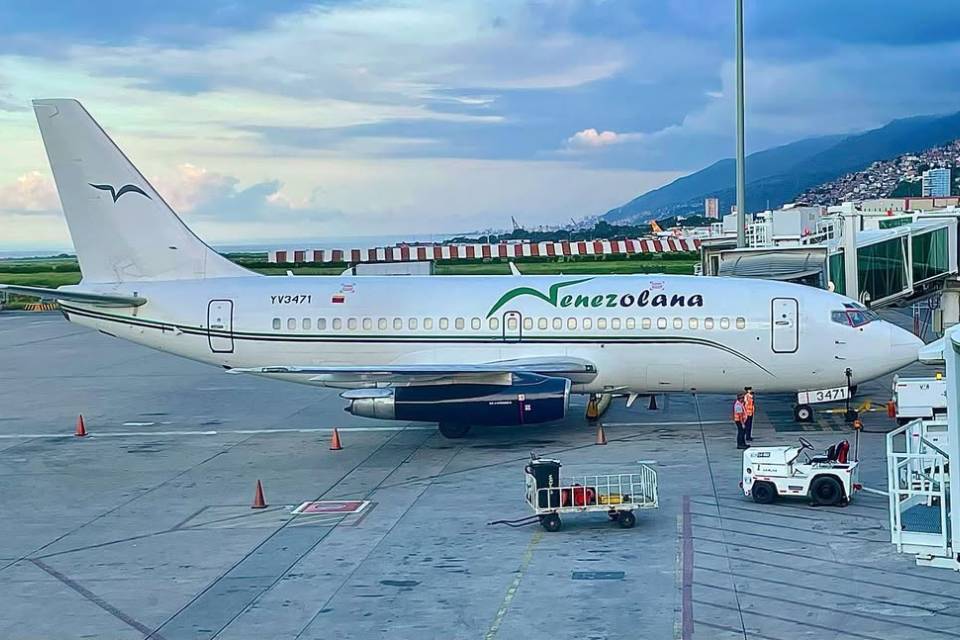 Venezolana YV3471 avión