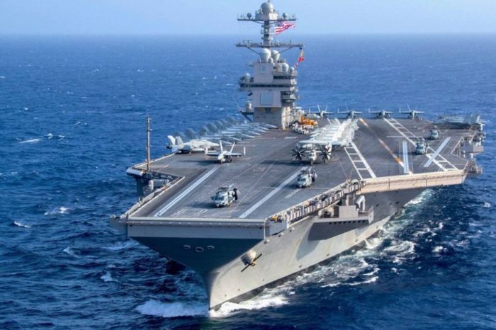 portaaviones USS Gerald Ford Caribe
