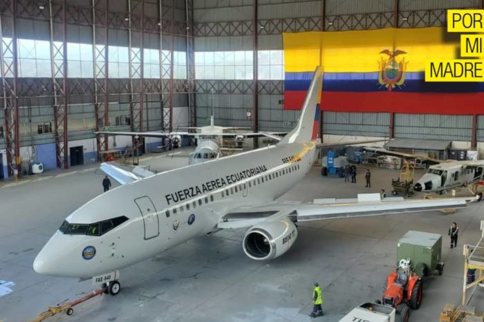Albatros Fuerza Aérea Ecuador avión presidencial por mi madre