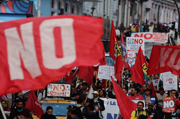 Las claves de la victoria del “No” en Ecuador