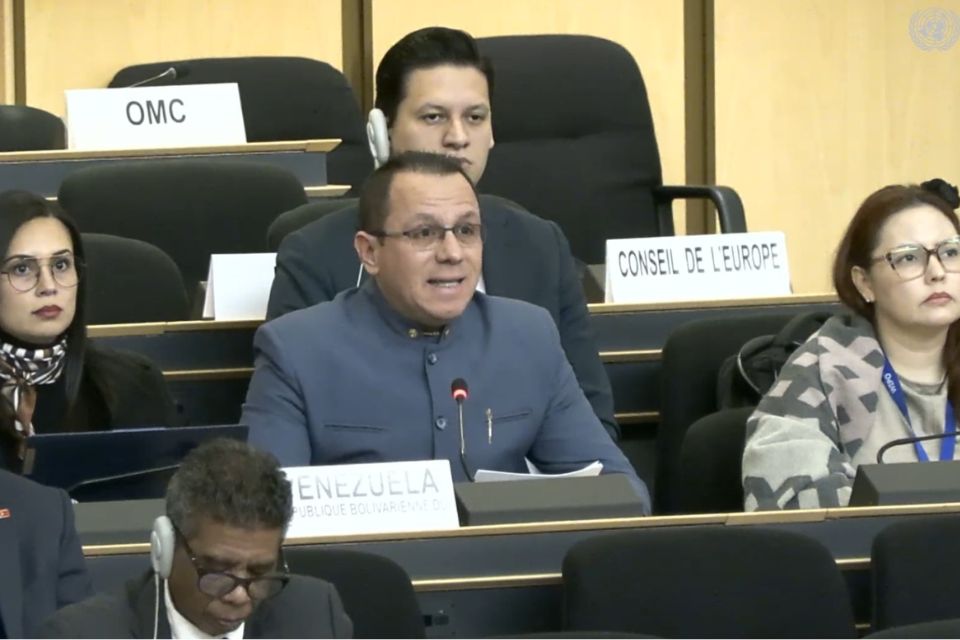 Alexander Yanez embajador Venezuela ONU