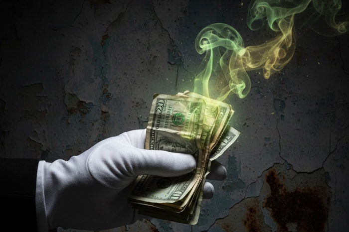 El olor del dinero